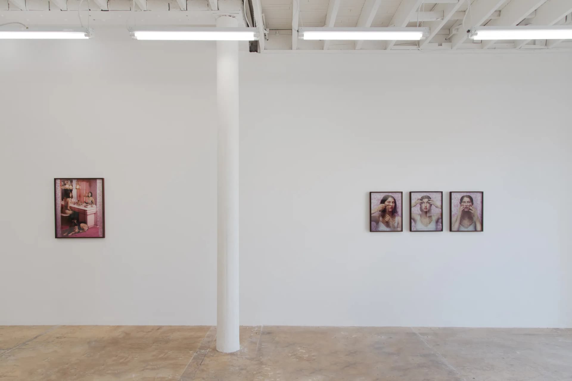 Installation view, Unsex me here