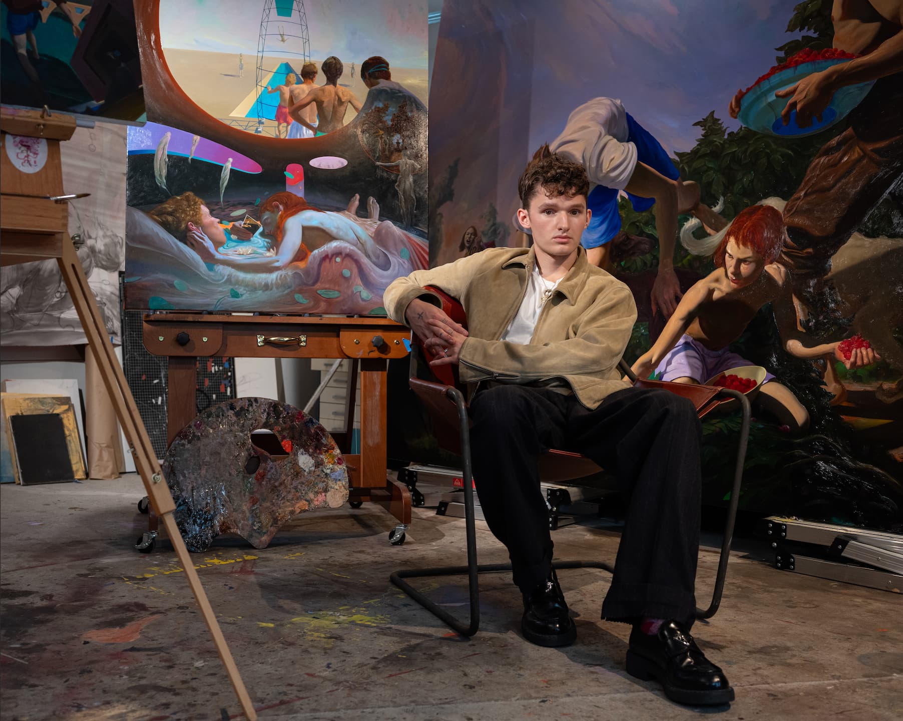 Leo Frontini has quickly established himself as a painter to watch