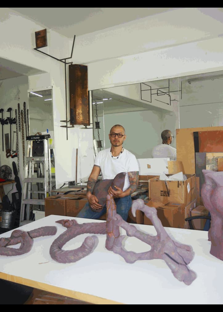Understanding Yeni Mao's sculptural practice is understanding that transformation sits at the center — whether it's transformation of the body, material, mind, objects, or one's disposition to their environment.