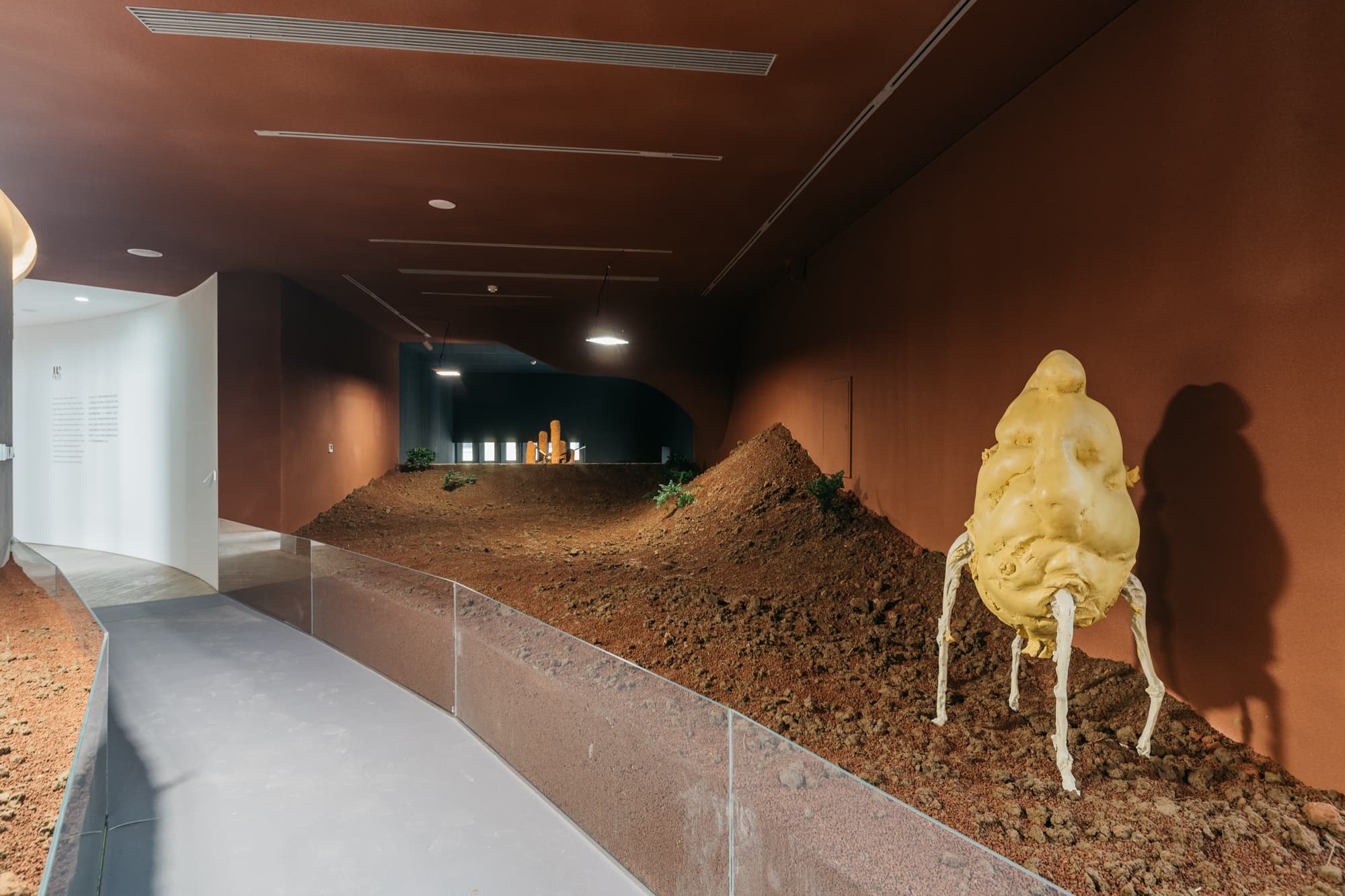 "The Ground is Falling" at Aranya Art Center, Qinhuangdao